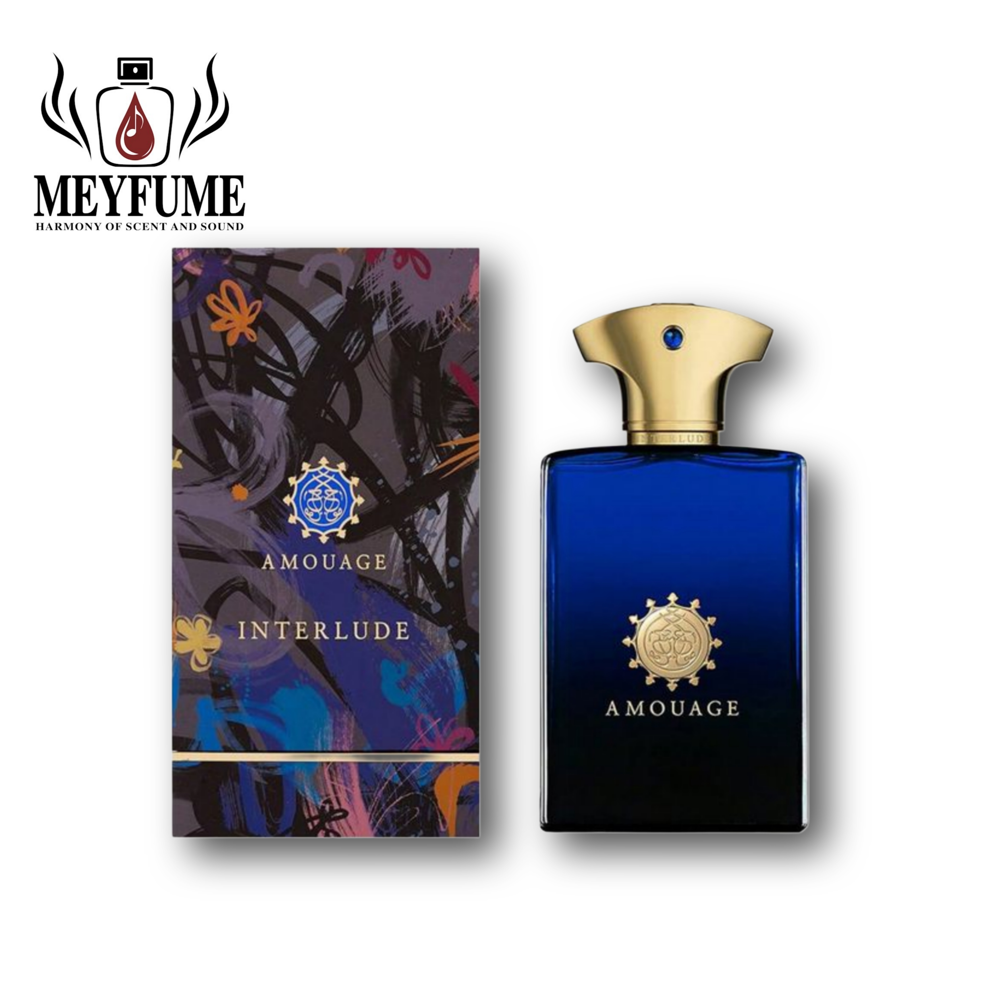 آمواج اینترلود - Amouage Interlude – عطر مردانه با رایحه دودی و عود